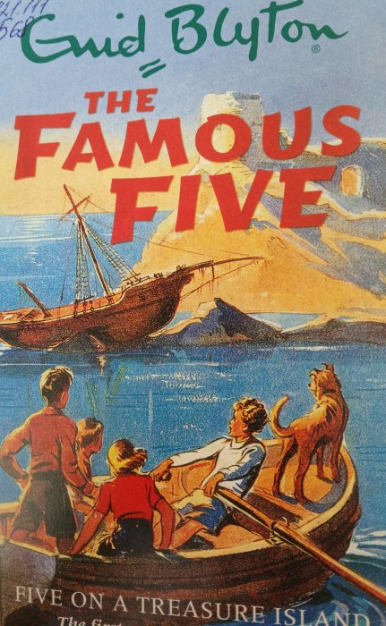 The Famous five fire on a treasure island