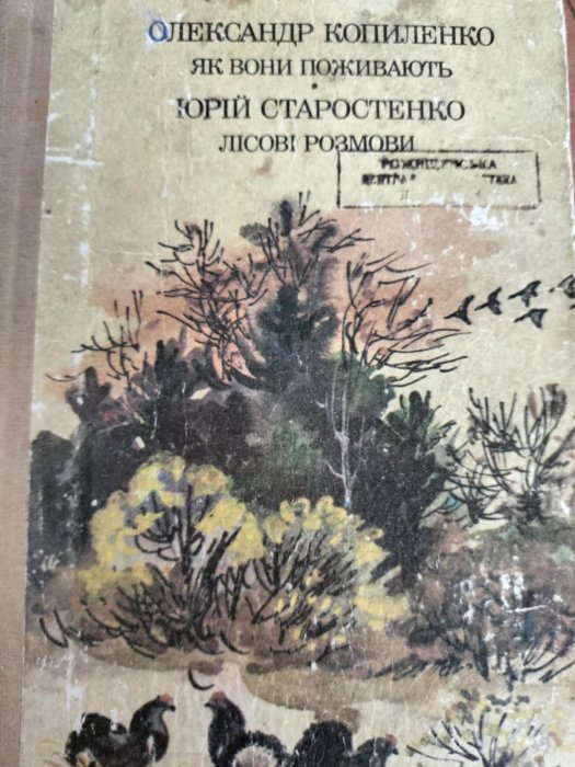 Як вони поживають. Лісові розмови.