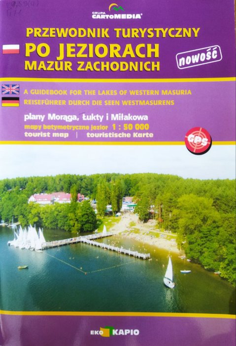 Przewodnik turystyczny po jeziorach Mazur Zachodnich