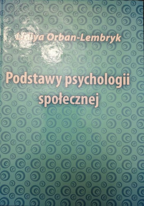 Podstawy psychologii spolecznej