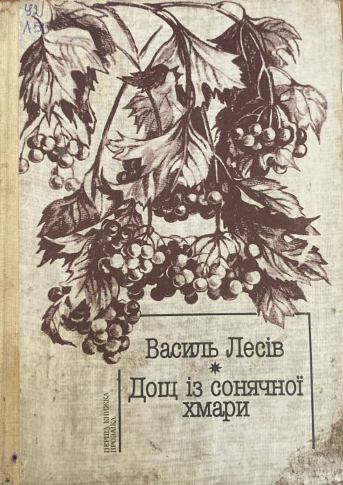 Дощ із сонячної хмари