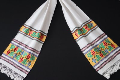 Рушник з виноградом