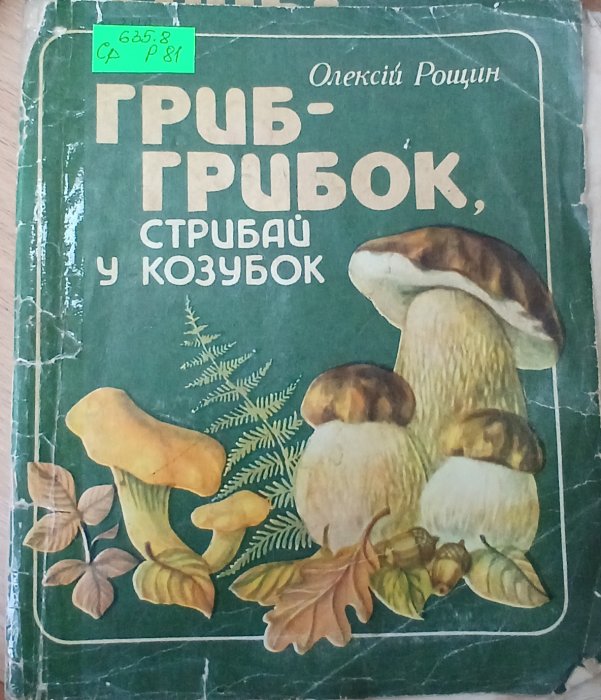 Гриб-грибок , стрибає у козубок