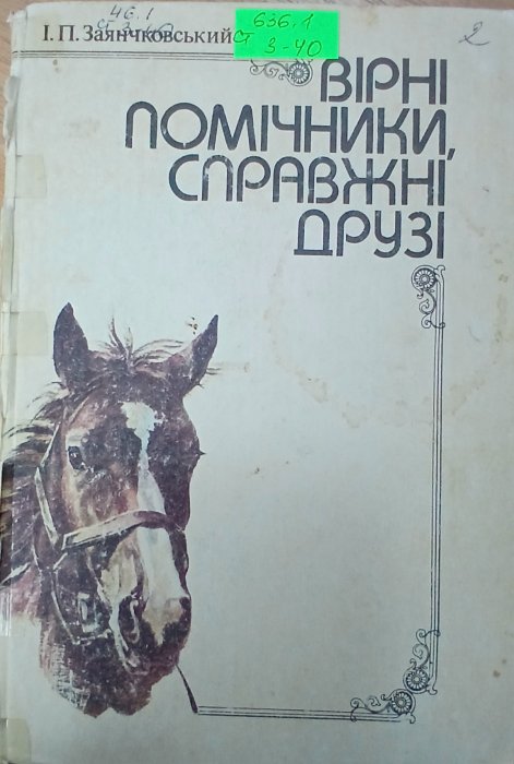 Вірні помічники, справжні друзі