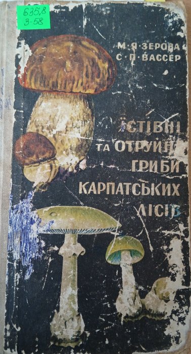 Їстівні та отруйні гриби карпатських лісів